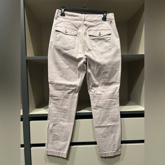 WHBM The Pret -A-Jet pants color washed pink size 8 - Picture 3 of 8